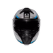 Agv casco modulare Tourmodular stray matt black grey blue immagine 2