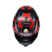 Agv casco integrale K7 glimpse matt black red immagine 5