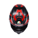 Agv casco integrale K7 glimpse matt black red immagine 5
