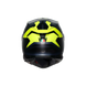 Agv casco integrale K7 glimpse matt black yellow fluo immagine 3
