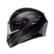 Agv casco integrale K3 syth matt black yellow fluo immagine 2