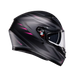 Agv casco integrale K3 syth matt black pink vista 3/4