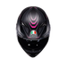 Agv casco integrale K3 syth matt black pink immagine 5