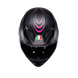 Agv casco integrale K3 syth matt black pink immagine 5