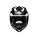 Agv casco integrale K7 glimpse matt black white immagine 7