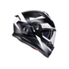 Agv casco integrale K7 glimpse matt black white vista 3/4