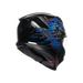 Agv casco integrale K7 genisys matt black blue grey immagine 4