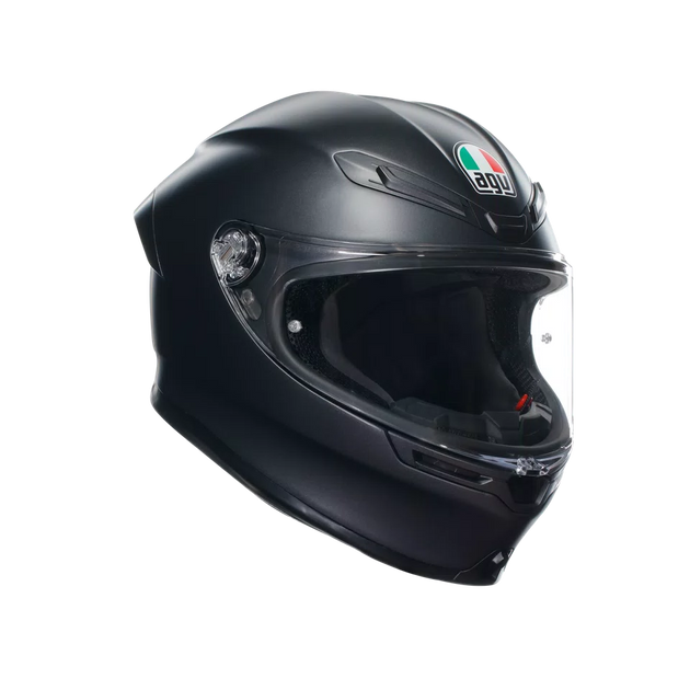 Agv casco integrale K6 S matt black vista 3/4