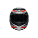 Agv casco integrale K3 space matt white red fluo immagine 7