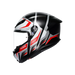 Agv casco integrale K6 S karve matt black white red immagine 4
