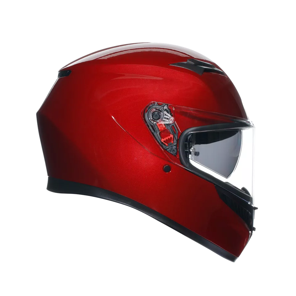 Agv casco integrale K3 mono competizione red vista 3/4