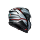 Agv casco integrale K7 jaeger black silver immagine 4