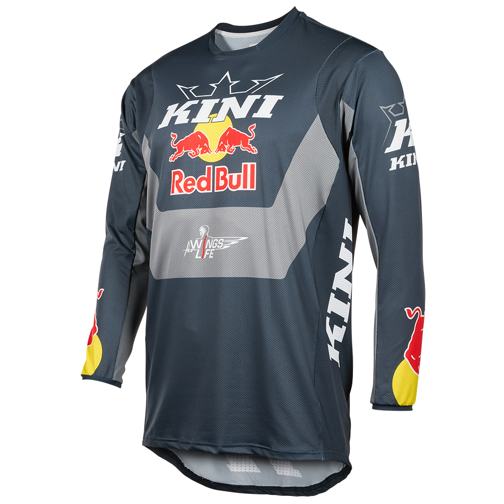 O'neal Redbull maglia cross MXC Jersey Kini Red Bull 1.0 antracite