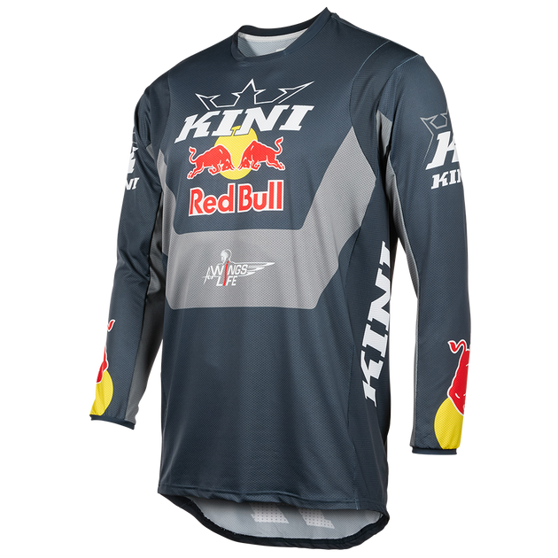 O'neal Redbull maglia cross MXC Jersey Kini Red Bull 1.0 antracite