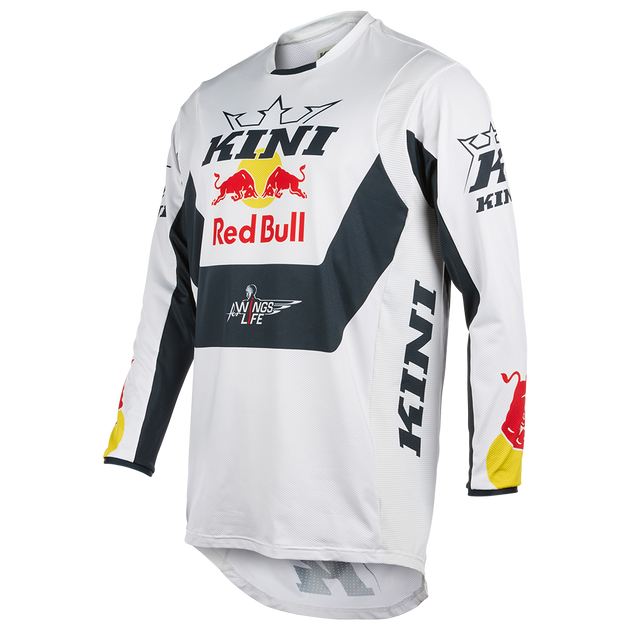 O'neal Redbull maglia cross MXC Jersey Kini Red Bull 1.0 bianco