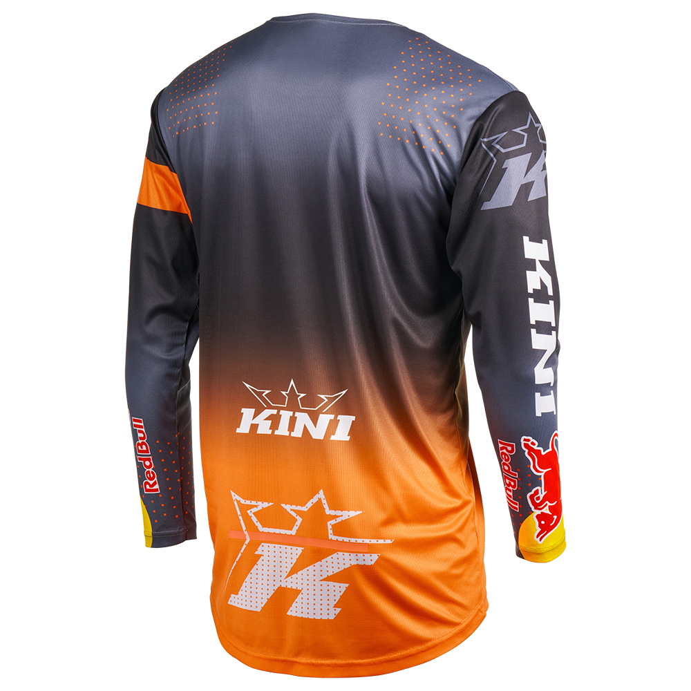 O'neal Redbull maglia cross MXC Jersey Kini Red Bull 2.0 grigio/arancio
