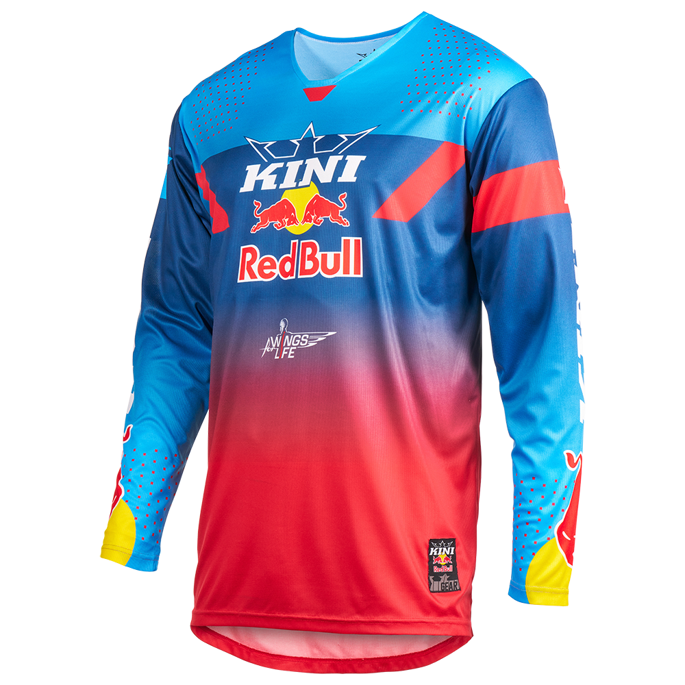 O'neal Redbull maglia cross MXC Jersey Kini Red Bull 2.0 blu/rosso
