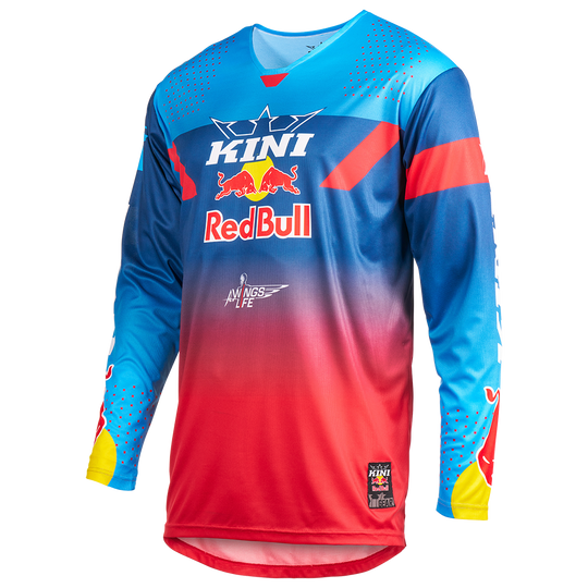 O'neal Redbull maglia cross MXC Jersey Kini Red Bull 2.0 blu/rosso