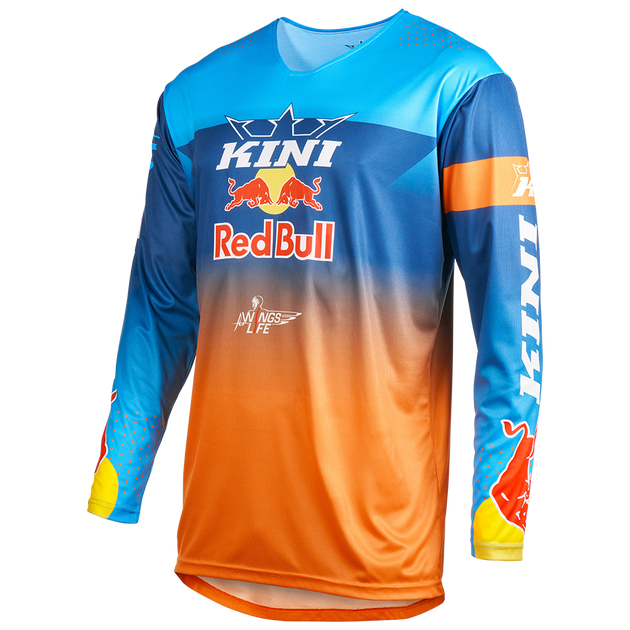 O'neal Redbull maglia cross RLY Jersey Kini Red Bull 1.0 blu/arancio