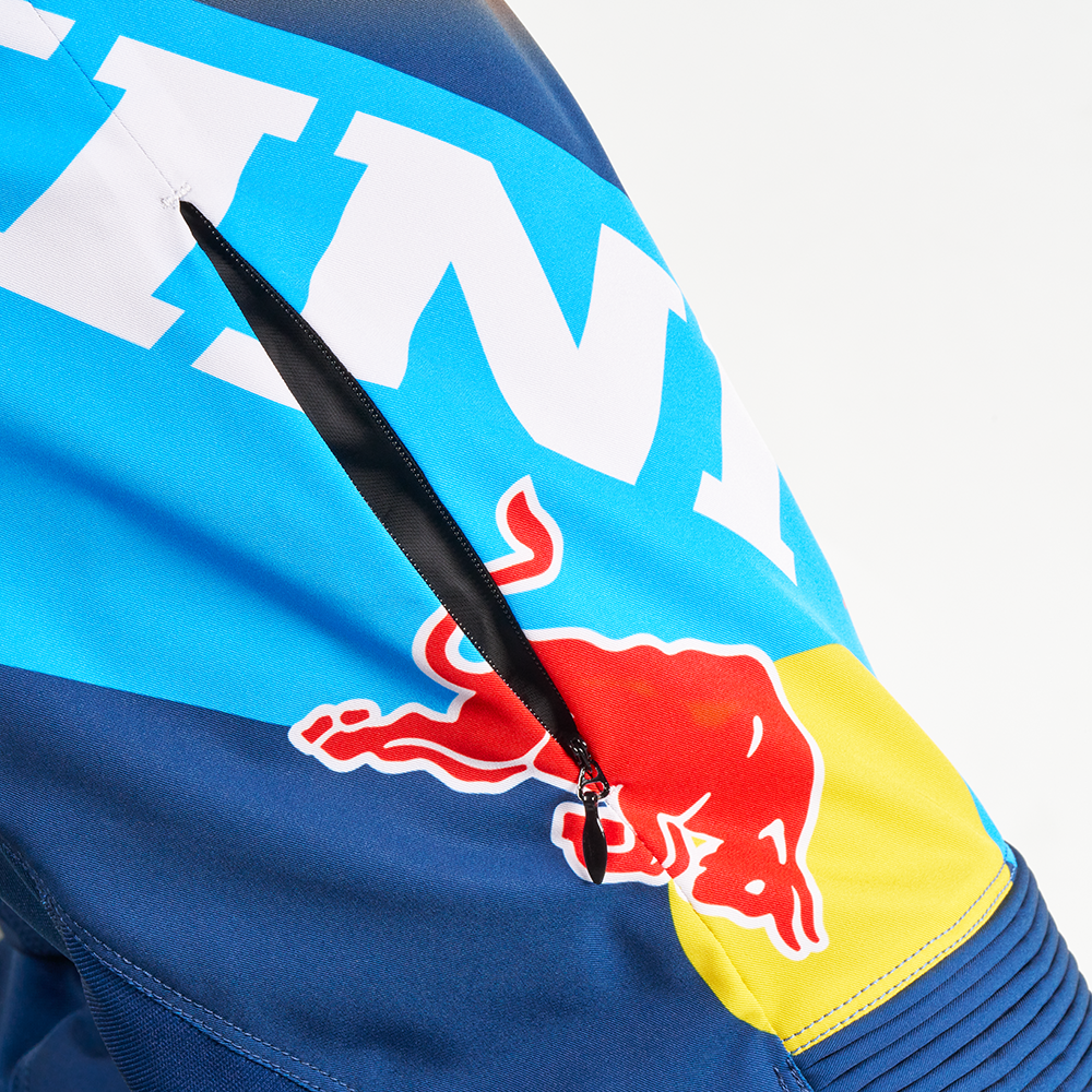 O'neal Redbull pantaloni cross RLY Pants Kini Red Bull 1.0 blu/arancio