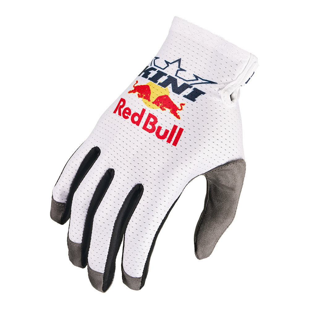 O'neal Redbull guanti cross KRB Gloves Kini Red Bull 1.0 bianco