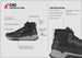 Forma scarpe moto KUMO Olive/Black/Grey dettaglio