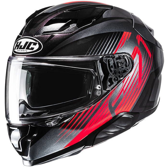 Hjc casco integrale F71 CATOS MC1 + 2 visiere incluse