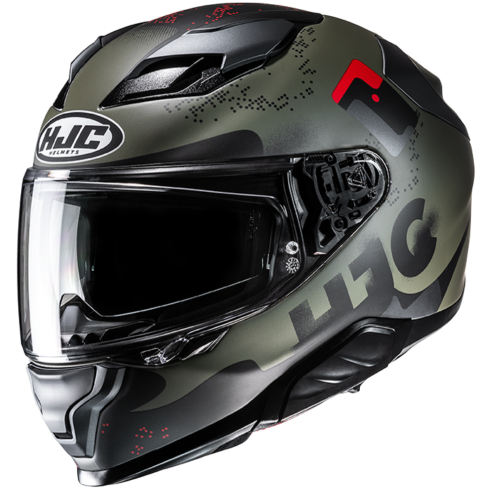 Hjc casco integrale F71 FACO MC1SF + 2 visiere incluse
