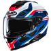 Hjc casco integrale i71 ZEST MC21 + 2 visiere incluse