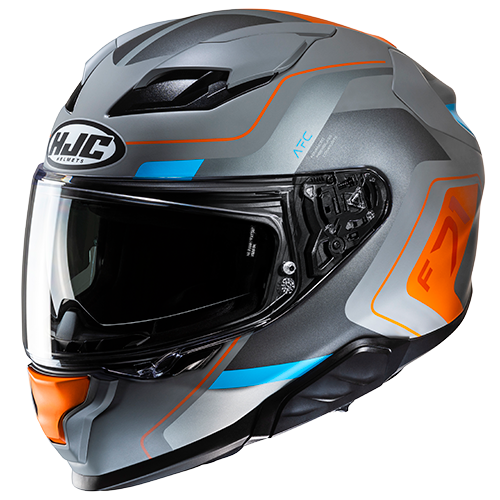 Hjc casco integrale F71 ARCAN MC27SF + 2 visiere incluse
