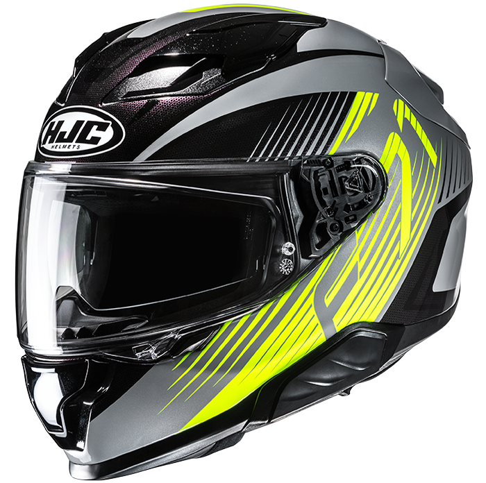 Hjc casco integrale F71 CATOS MC3H + 2 visiere incluse