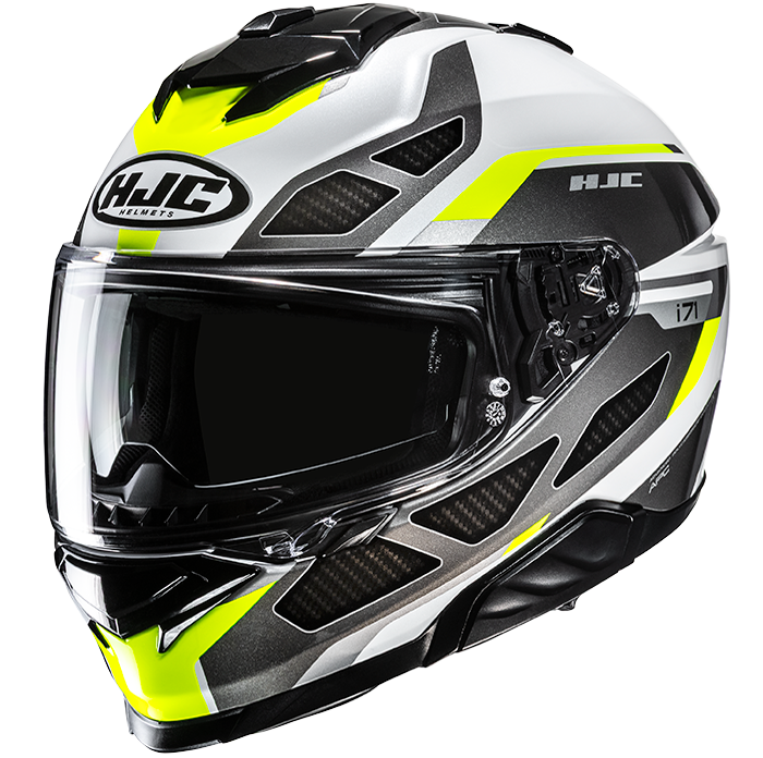 Hjc casco integrale i71 ZEST MC3H + 2 visiere incluse