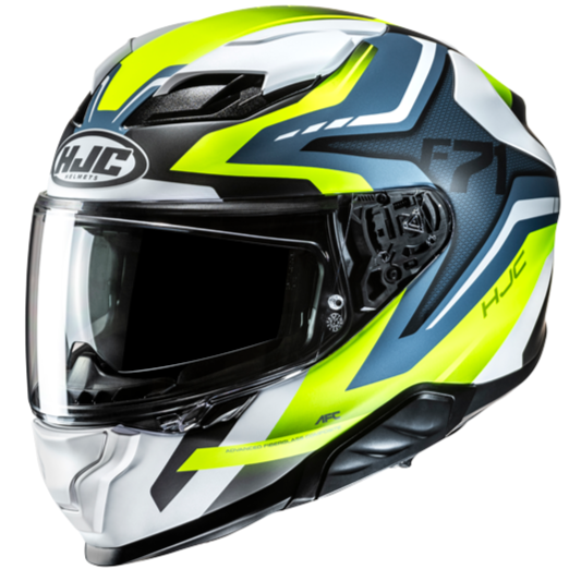 Hjc casco integrale F71 FES MC3HSF + 2 visiere incluse