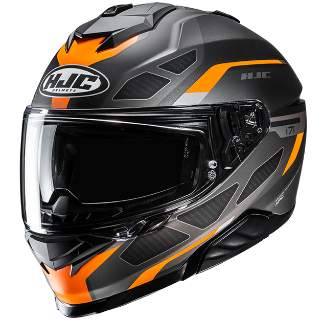 Hjc casco integrale i71 ZEST MC7SF + 2 visiere incluse