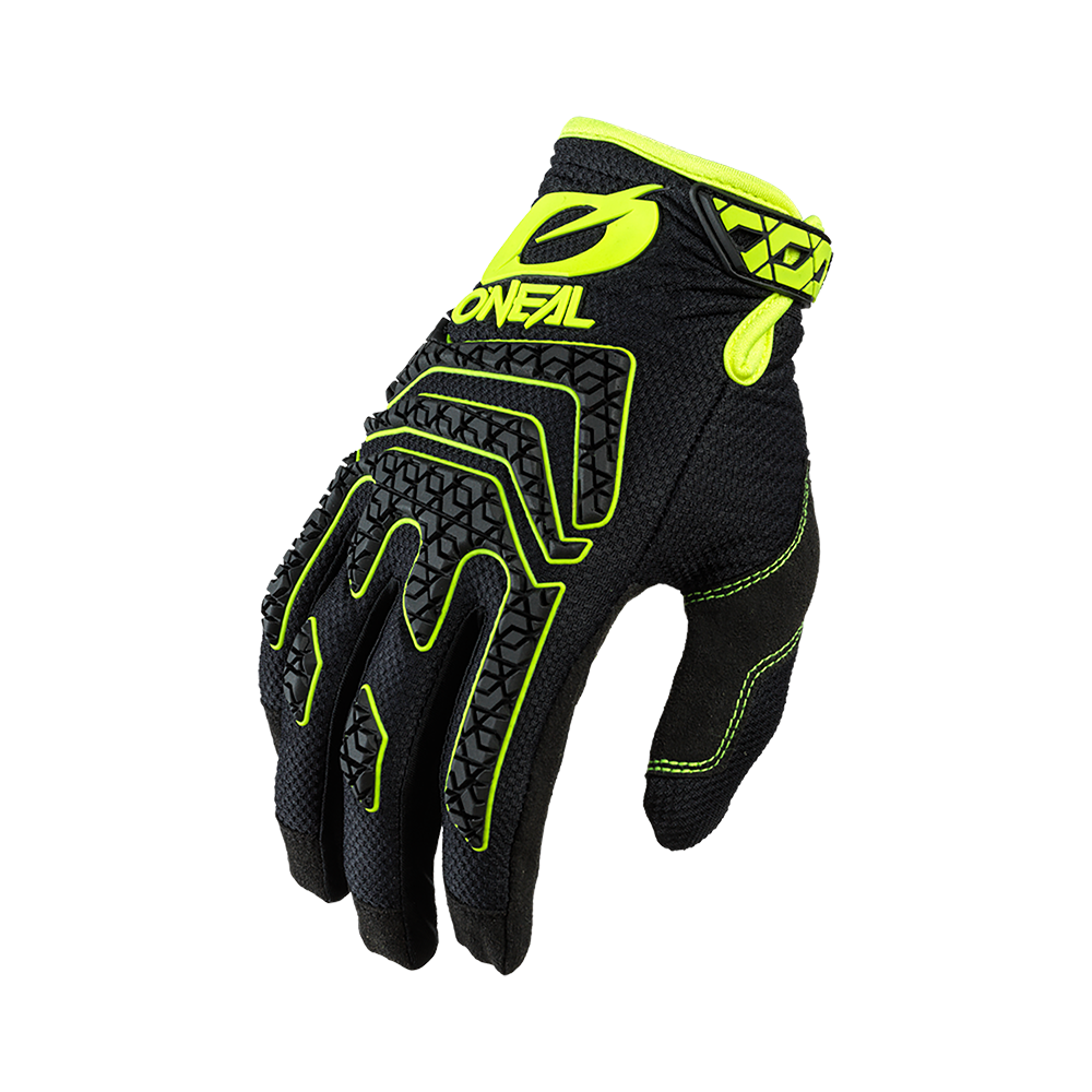 O'Neal guanti cross SNIPER ELITE nero/neon giallo