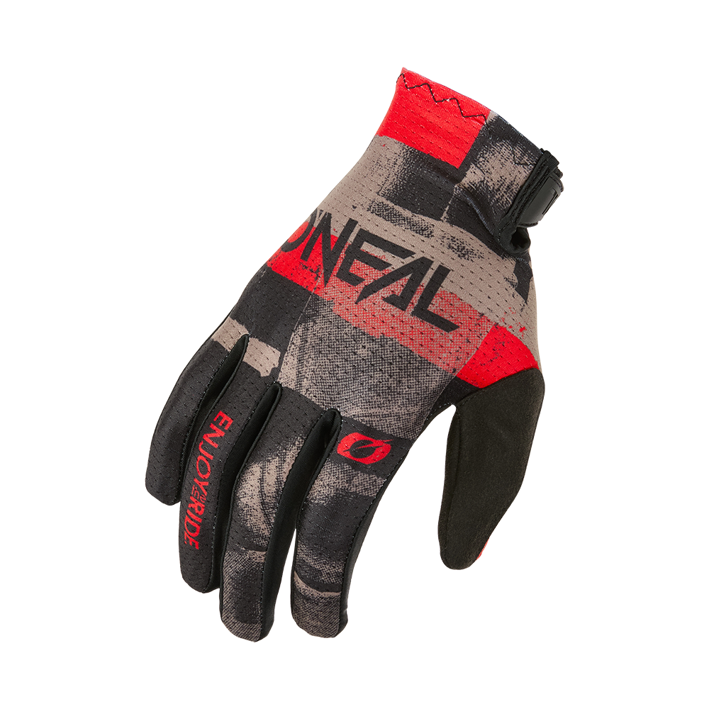 O'Neal guanti cross MATRIX grigio/rosso