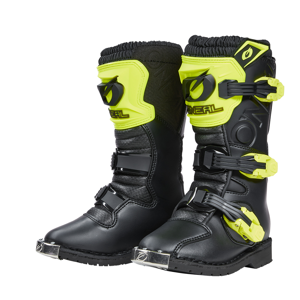 O'neal stivali cross/enduro RIDER PRO Youth neon giallo