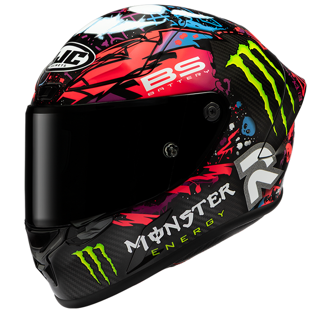 Hjc casco integrale RPHA 1 V2 Carbon Funky Diablo MC8