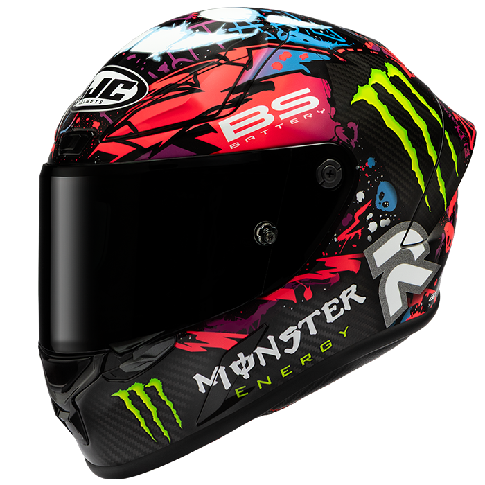 Hjc casco integrale RPHA 1 V2 Carbon Funky Diablo MC8