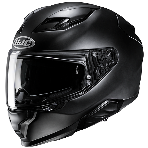 Hjc casco integrale F71 SEMI FLAT BLACK + 2 visiere incluse