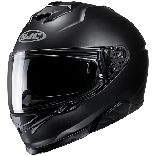 Hjc casco integrale i71 SEMI FLAT BLACK + 2 visiere incluse