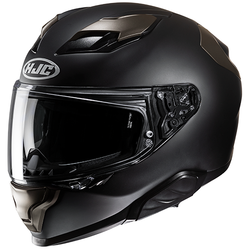 Hjc casco integrale F71 SEMI FLAT BLACK TITANIUM + 2 visiere incluse