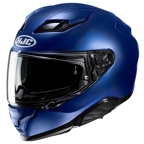 Hjc casco integrale F71 SEMI FLAT METALLIC BLUE + 2 visiere incluse