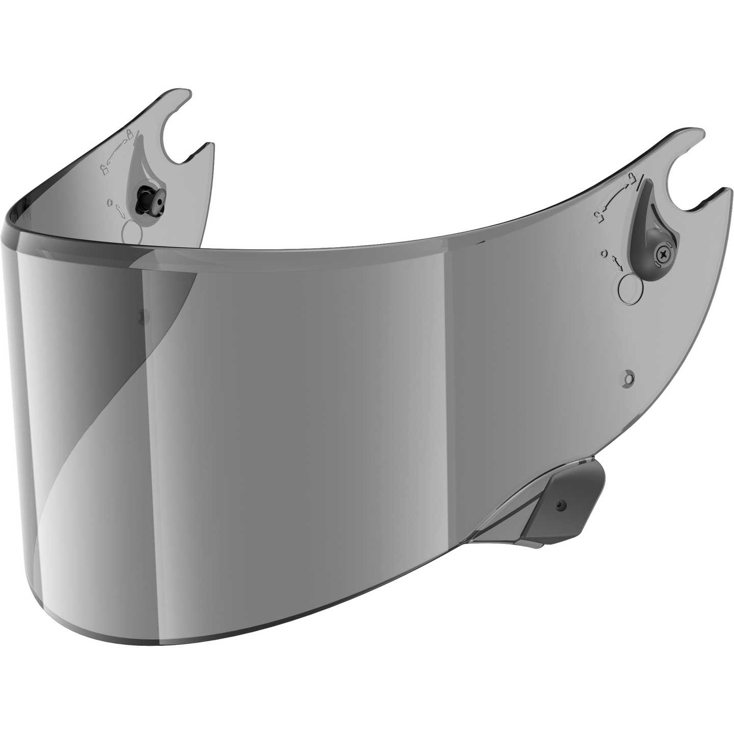 Shark visiera AERON AERON GP AERON GP FIM 1 Fumé chiaro omologata