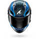 Shark casco integrale AERON MEKARIUM Carbon Blue Silver