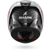 Shark casco integrale AERON MEKARIUM Carbon Red Silver