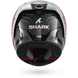Shark casco integrale AERON MEKARIUM Carbon Red Silver