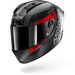 Shark casco integrale AERON MOTOGP Carbon Anthracite Red