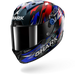 Shark casco integrale AERON ZARCO GP DE FRANCE Carbon Blue Chrom