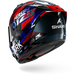 Shark casco integrale AERON ZARCO GP DE FRANCE Carbon Blue Chrom